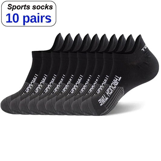 10 Pairs High Quality Men's Ankle Socks