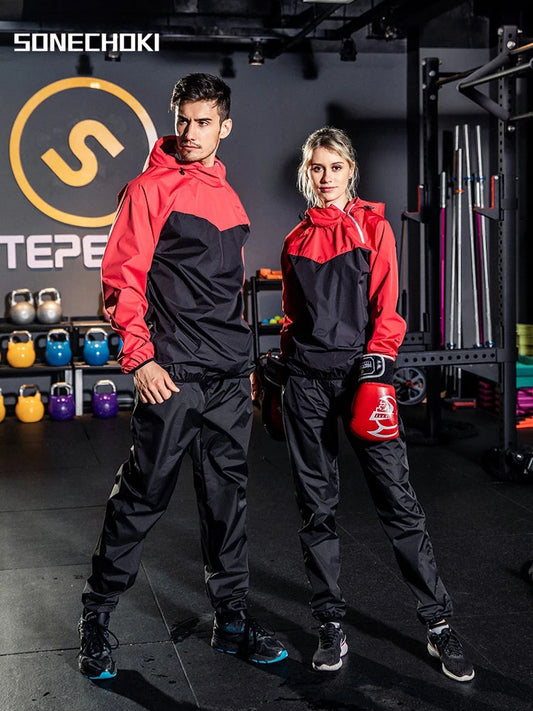 Sauna Suit Gym Clothing Set