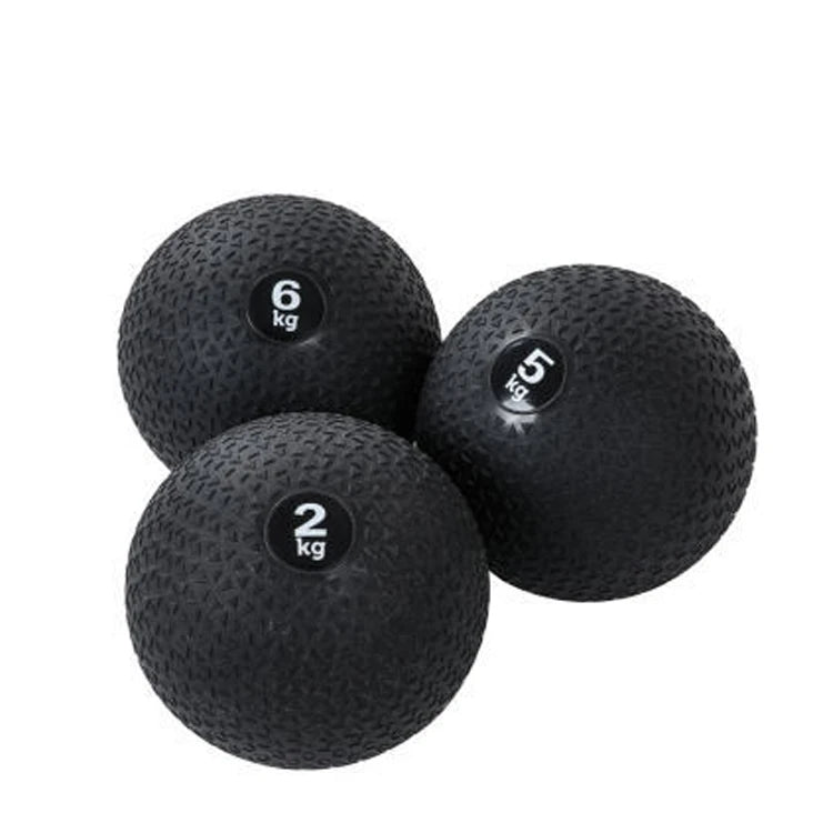 Black PVC sand filling medicine ball