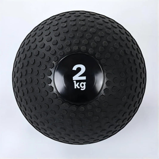 Black PVC sand filling medicine ball