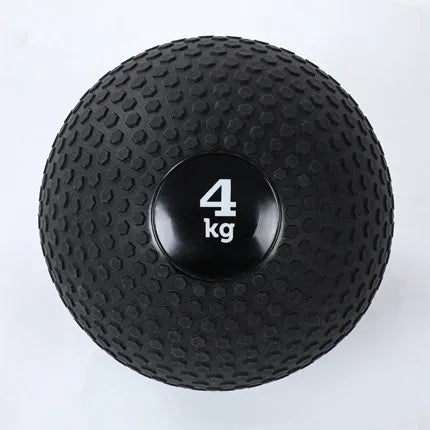 Black PVC sand filling medicine ball