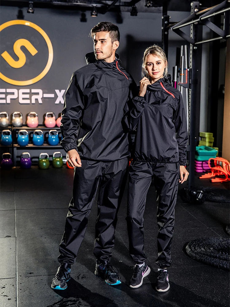 Sauna Suit Gym Clothing Set